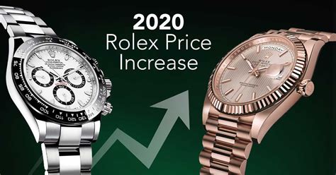 rolex price increase 2020